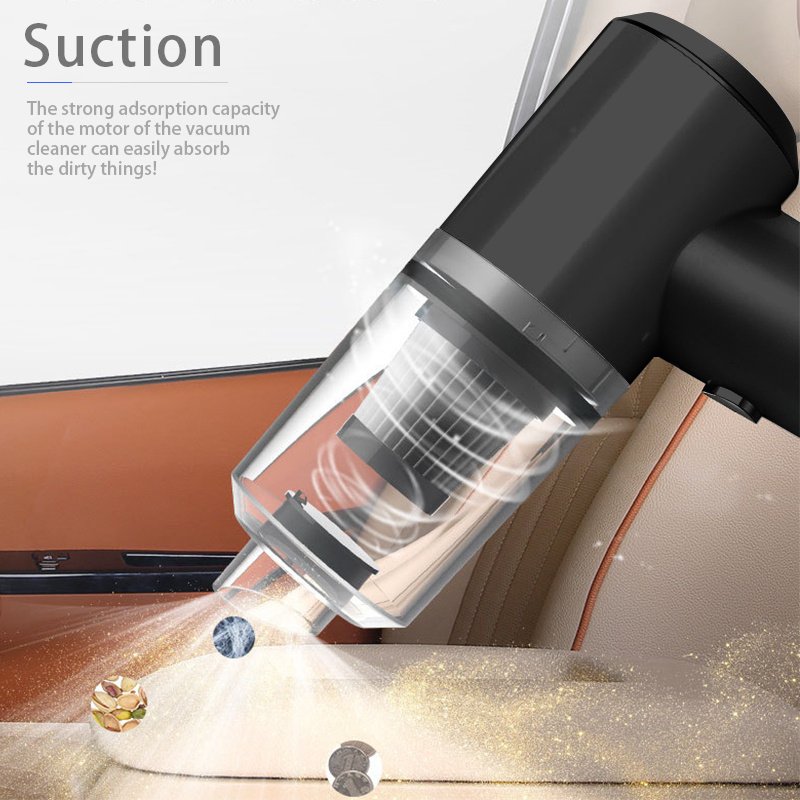 Wireless Car Vacuum Cleaner Portable Handheld High-power Vacuum Cleaner For Car Home Office Keyboard Cleaning - Image 9