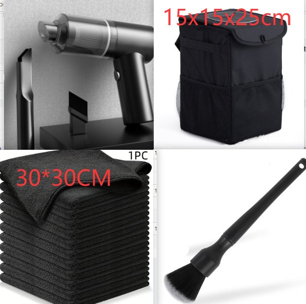 Wireless Car Vacuum Cleaner Portable Handheld High-power Vacuum Cleaner For Car Home Office Keyboard Cleaning - Image 7
